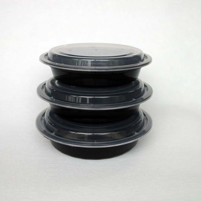 جعبه یکبار مصرف Bento Plastic Take Away سازگار با محیط زیست با درب