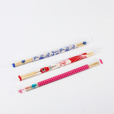 Bamboo double sushi disposable chopsticks China full paper package four seasons simple