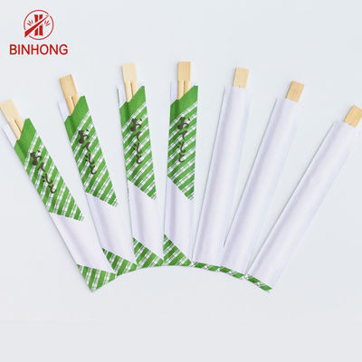 صادرات چاپستیک بامبو دوقلو ژاپنی نیمه کاغذی بسته بندی شده