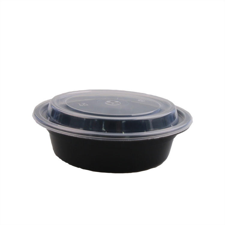 جعبه یکبار مصرف Bento Plastic Take Away سازگار با محیط زیست با درب