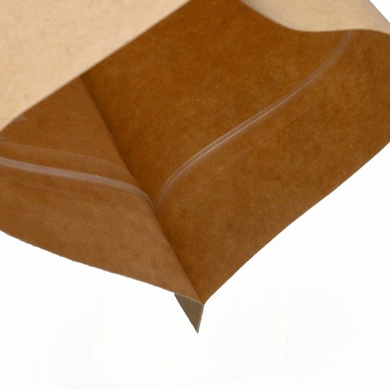 Zip Lock ISO9001 کیسه کاغذی کرافت
