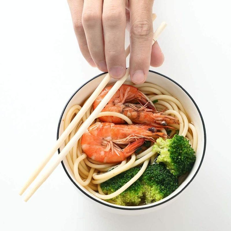 Chopsticks یکبار مصرف دوقلو بامبو Chopsticks رستوران زیست تخریب پذیر