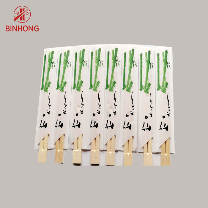 صادرات چاپستیک بامبو دوقلو ژاپنی نیمه کاغذی بسته بندی شده