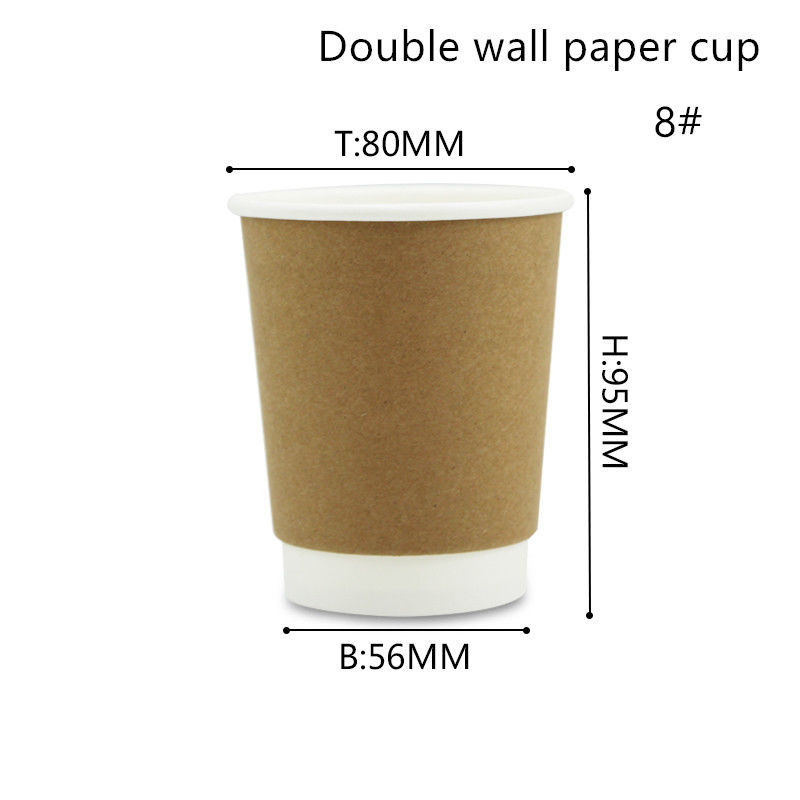 جام های نوشیدنی سرد و گرم قابل تجزیه 8oz 12oz 16oz