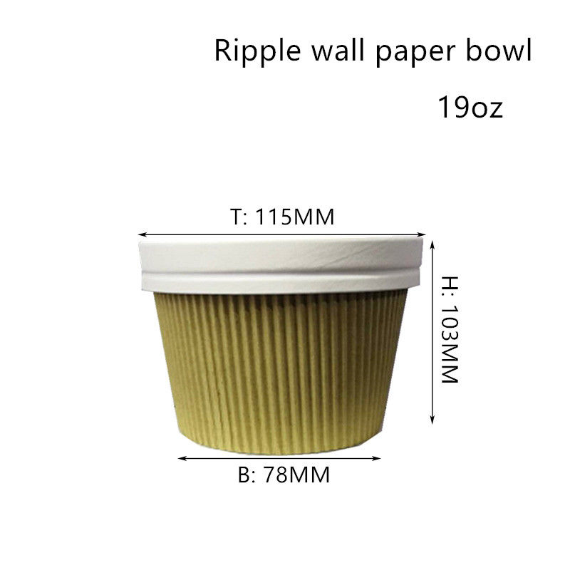 کاسه غذای حرارتی Ripple Wall 350ml 520ml 720ml