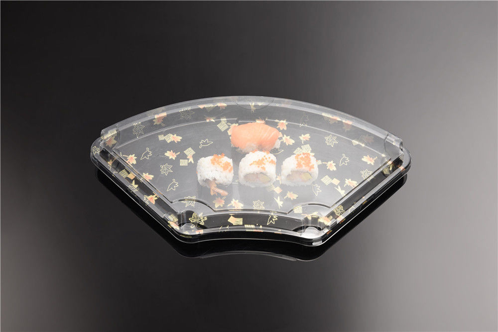 جعبه غذای یکبار مصرف PS Sushi Burrito با درب شفاف