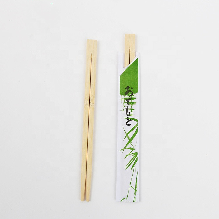 Chopsticks دور بامبو Twins Tensoge ایتالیا با بسته بندی کاغذی 21 سانتی متری 23 سانتی متری
